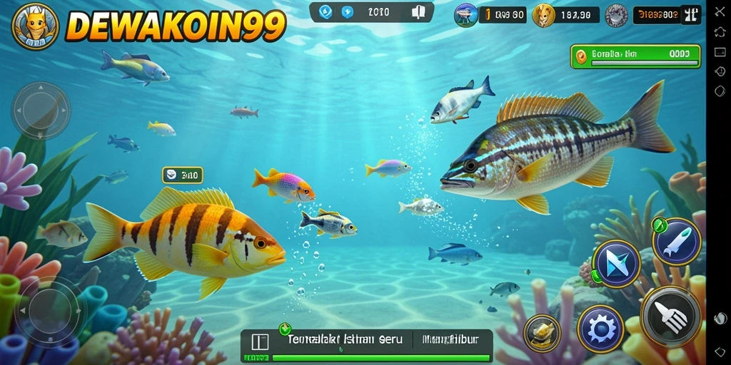 Tampilan gameplay DEWAKOIN99 yang menawan dan mendebarkan.