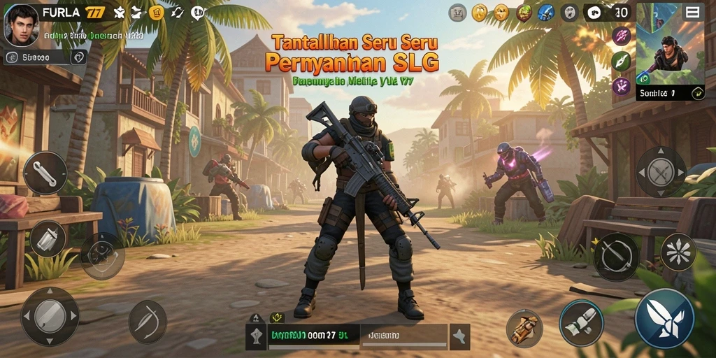 Tampilan gameplay FURLA77 yang penuh aksi dan strategi.